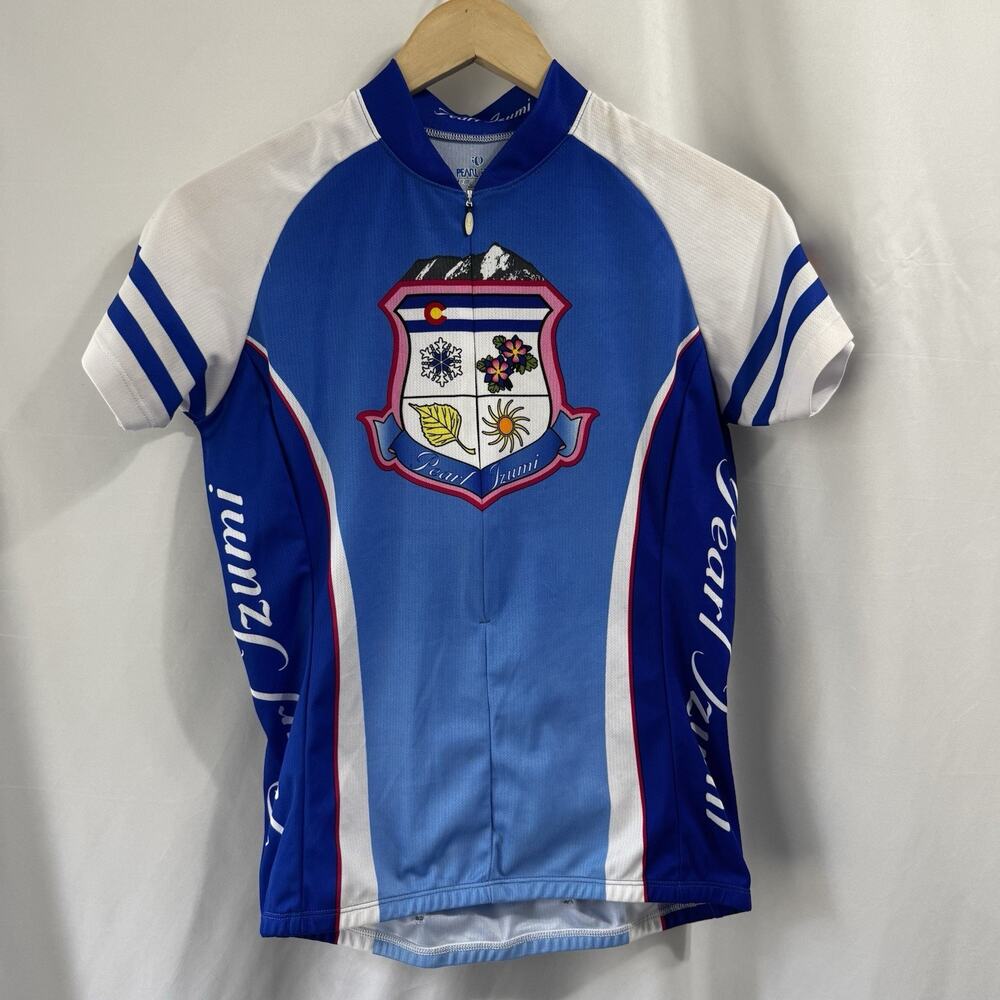 Pearl Izumi Select 1/2 Zip Cycling Jersey Womens Small Short Sleeve Colorado